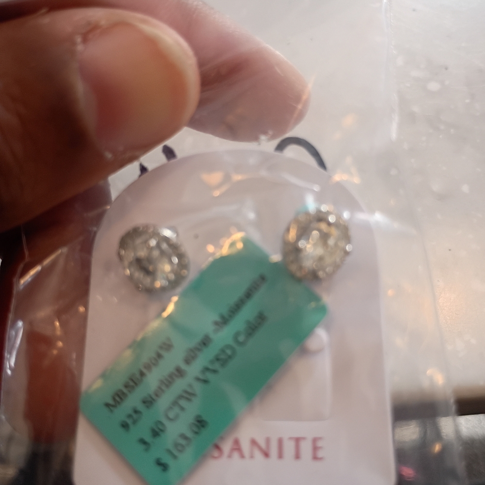 Elegant Silver Stud Earrings